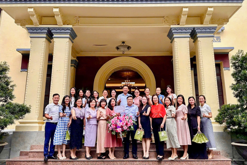 Công đoàn cơ sở Văn phòng Bộ Tư pháp tổ chức buổi gặp mặt chúc mừng Ngày Phụ nữ Việt Nam 20/10