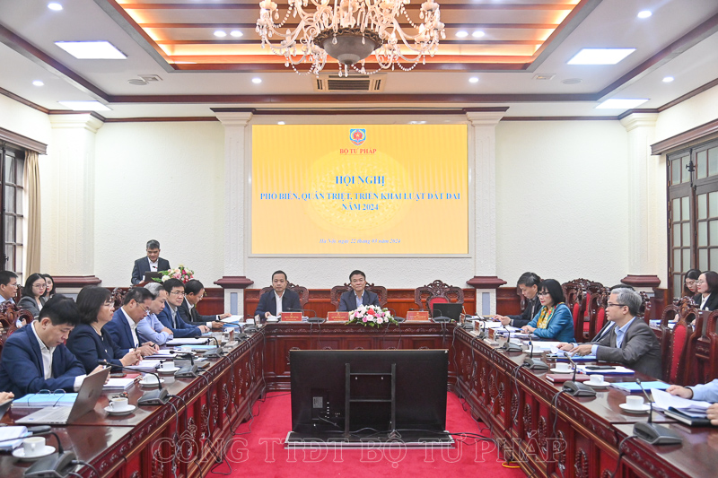 Ngành Tư pháp phổ biến, quán triệt, triển khai Luật Đất đai năm 2024
