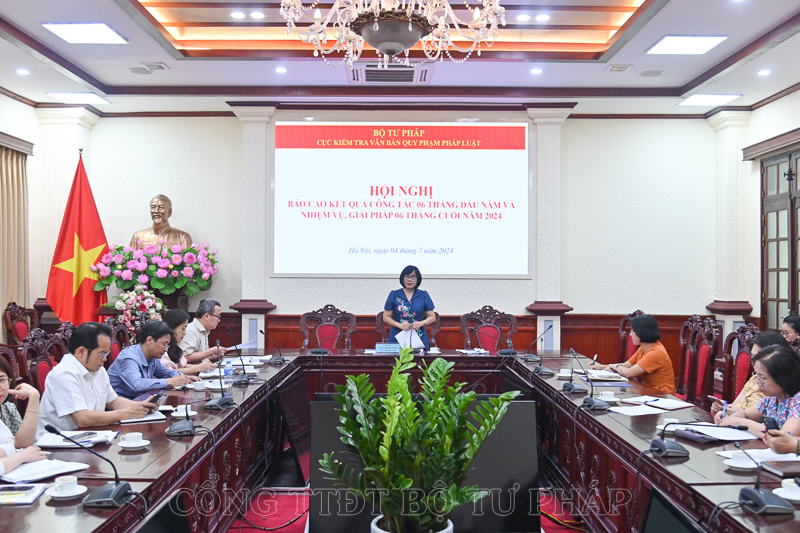 Tăng cường công tác phối hợp với bộ, ngành trong việc kiểm tra, rà soát văn bản pháp luật