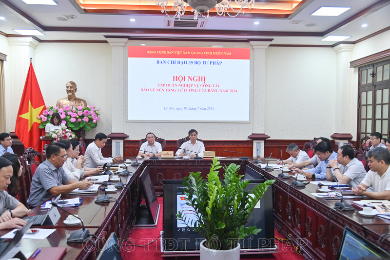 Tập huấn nghiệp vụ công tác bảo vệ nền tảng, tư tưởng của Đảng năm 2024