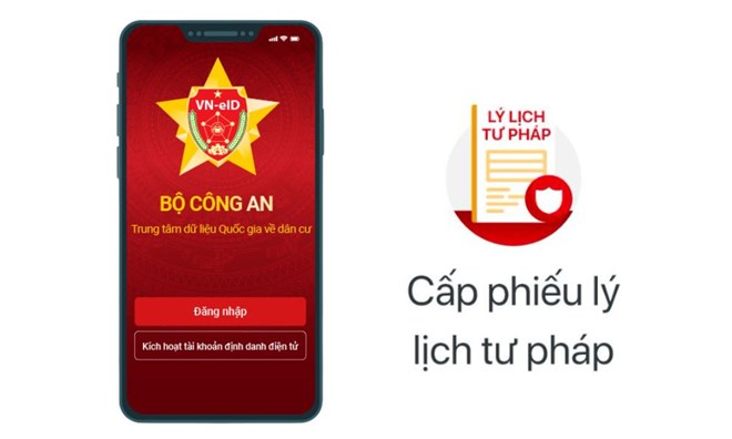 Cách đề nghị cấp phiếu lý lịch tư pháp trên VNeID