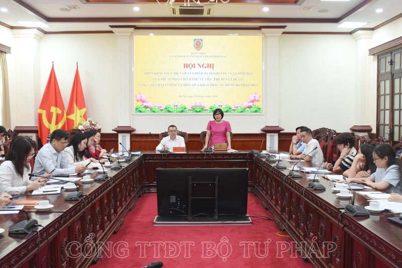Nâng cao chất lượng và hiệu quả khai thác, sử dụng Bộ pháp điển