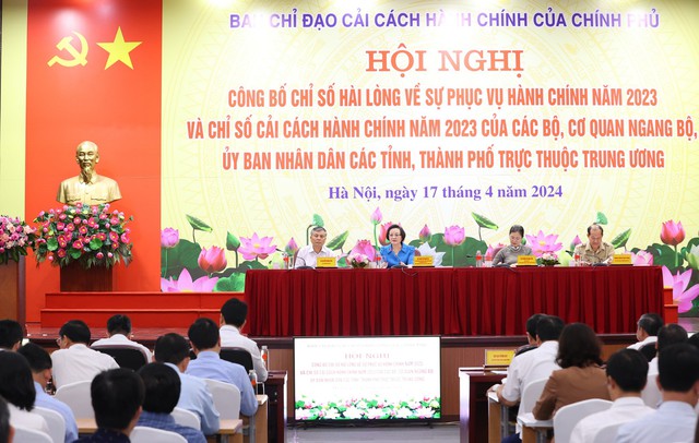Bộ Tư pháp vươn lên vị trí thứ Nhất về Chỉ số cải cách hành chính (PAR INDEX) năm 2023