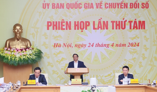 Thủ tướng Phạm Minh Chính chủ trì phiên họp Ủy ban Quốc gia về chuyển đổi số