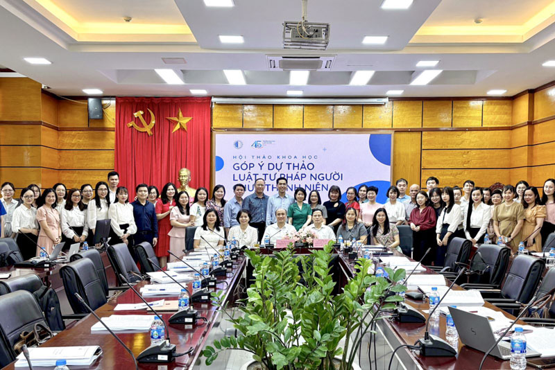 Hội thảo khoa học "Góp ý dự thảo Luật Tư pháp người chưa thành niên"