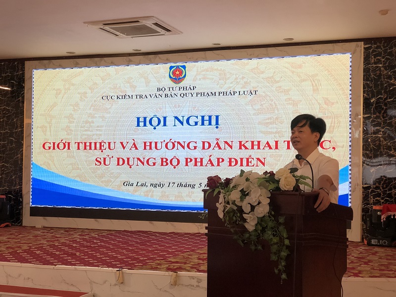 Bộ pháp điển được giới thiệu và hướng dẫn khai thác, sử dụng  tại tỉnh Gia Lai