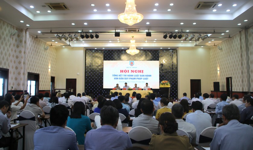 Tổng kết thi hành Luật Ban hành văn bản quy phạm pháp luật khu vực phía Nam