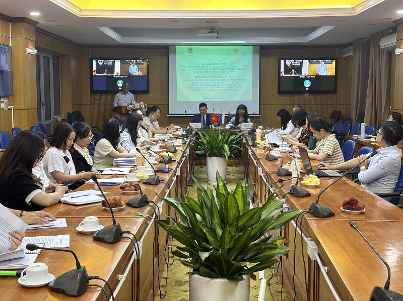 Tăng cường trao đổi kinh nghiệm với Bộ Tư pháp Liên bang Nga  về xử phạt vi phạm hành chính