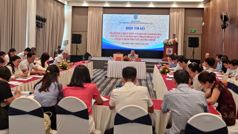 Tăng cường rà soát, kiểm tra, xử lý văn bản QPPL có quy định thủ tục hành chính