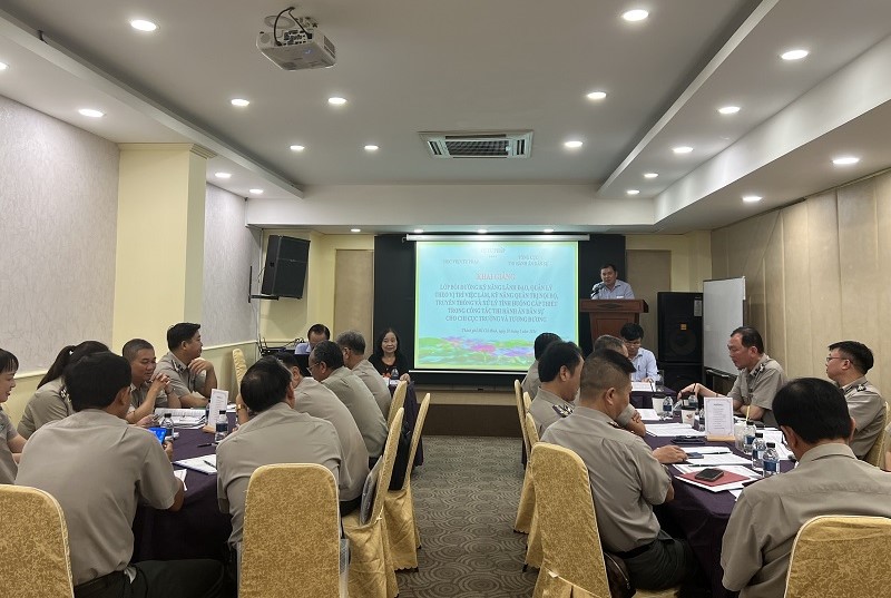 Tổ chức Lớp bồi dưỡng cho Chi cục trưởng Chi cục Thi hành án