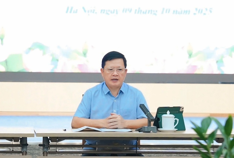 Giao ban công tác đầu tư công của Bộ Tư pháp quý III/2025