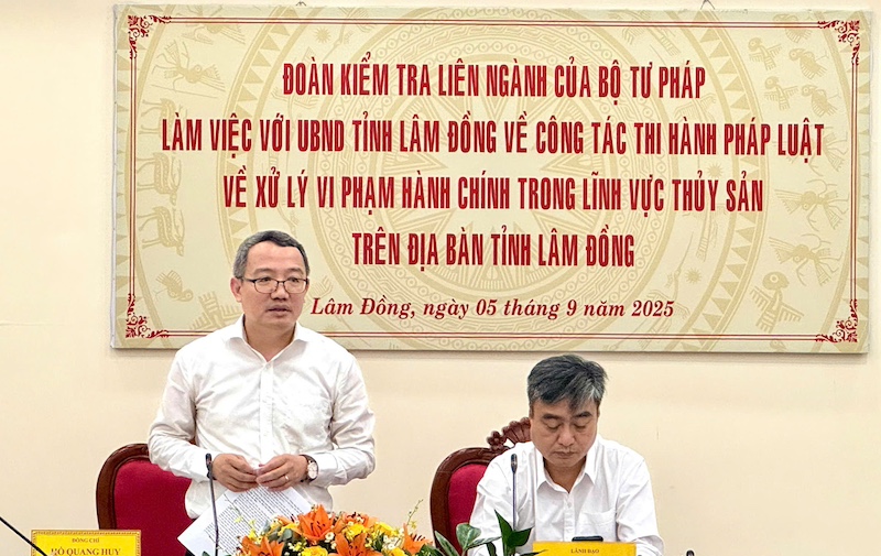 Lâm Đồng cần tăng cường xử lý vi phạm hành chính trong phòng, chống khai thác IUU