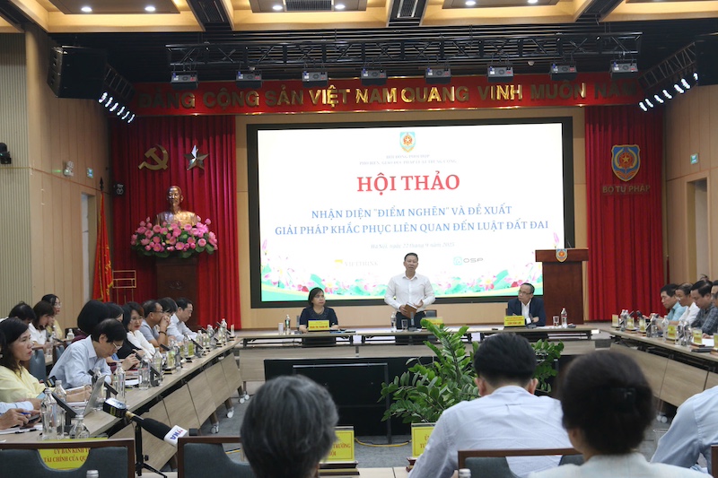Tháo gỡ điểm nghẽn về đất đai, góp phần khơi thông nguồn lực, thúc đẩy phát triển kinh tế - xã hội