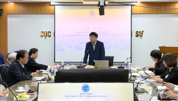 Viện CL&KHPL tổ chức sinh hoạt khoa học góp ý dự thảo các Văn kiện trình Đại hội XIV của Đảng