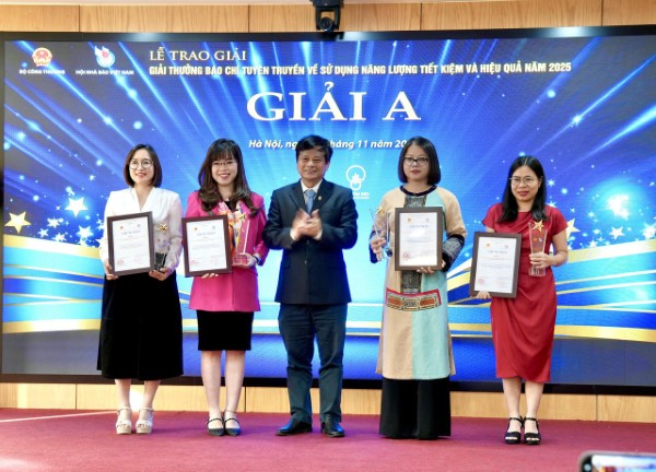 Báo PLVN giành Giải A Giải Báo chí tuyên truyền về sử dụng năng lượng tiết kiệm và hiệu quả năm 2025