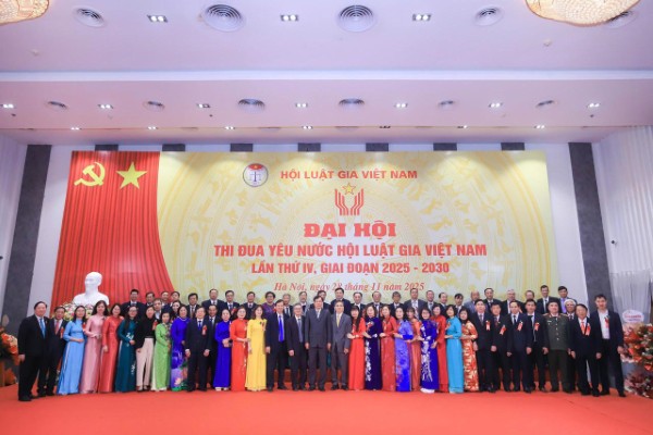 Hội Luật gia Việt Nam tổ chức thành công Đại hội thi đua yêu nước giai đoạn 2025 - 2030