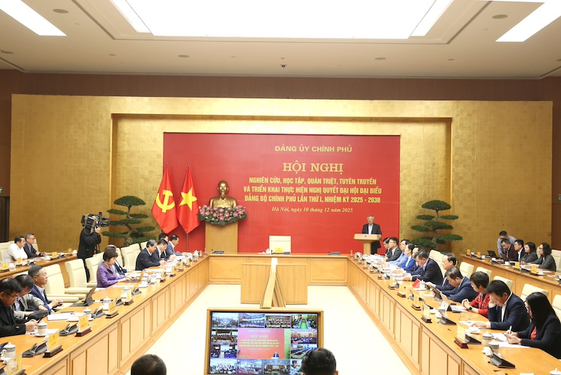 Thống nhất ý chí, hành động triển khai Nghị quyết Đại hội đại biểu Đảng bộ Chính phủ nhiệm kỳ 2025 -2030