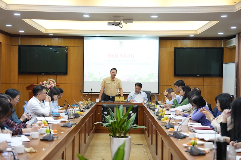 Cục Hành chính tư pháp tập trung cải cách thủ tục hành chính, dữ liệu hộ tịch điện tử năm 2026