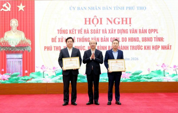 Phú Thọ “làm sạch” văn bản quy phạm pháp luật sớm hơn 15 tháng