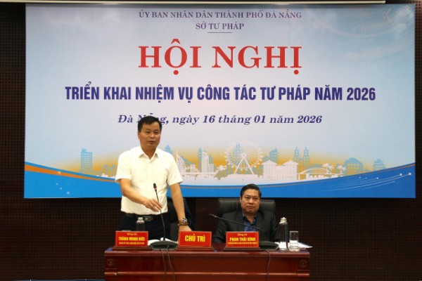 Ngành Tư pháp Đà Nẵng bứt phá chuyển đổi số, hoàn thiện thể chế sau sáp nhập