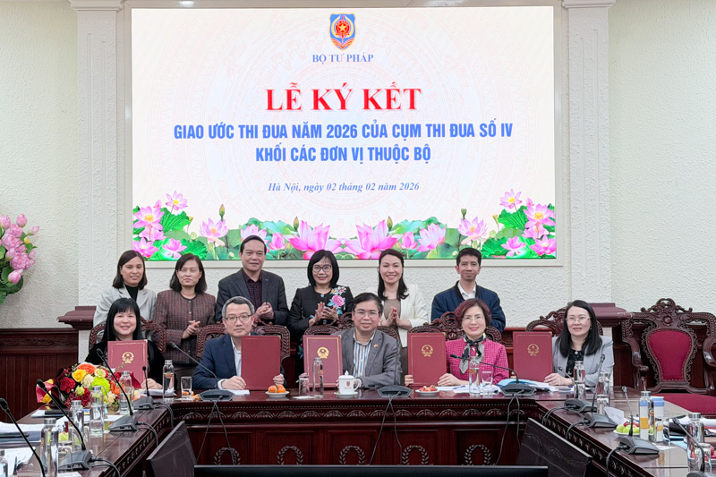 Cụm Thi đua số IV: Tiếp tục là lực lượng nòng cốt trong công tác chuyên môn của Bộ, ngành Tư pháp