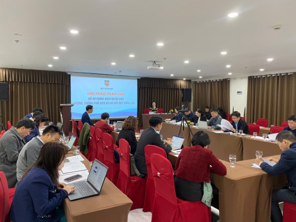 Tham vấn hồ sơ chính sách dự án Luật Phòng, chống phổ biến vũ khí hủy diệt hàng loạt