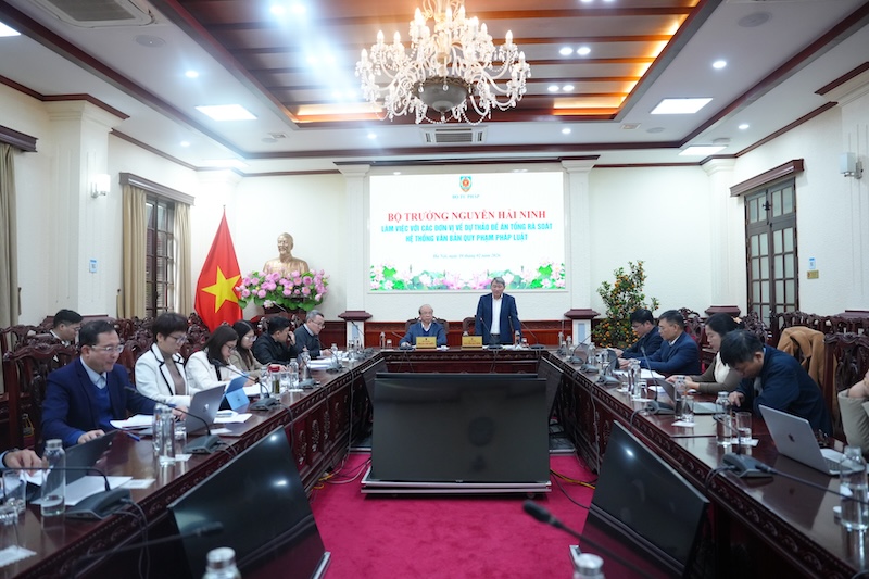 Tổng rà soát văn bản pháp luật: Xác định rõ tiêu chí gắn với các mục tiêu và kiến nghị cụ thể